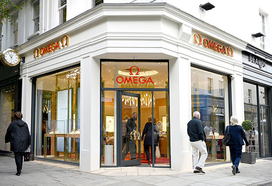 Omega Storefront Cheltenham Beards Jewellers