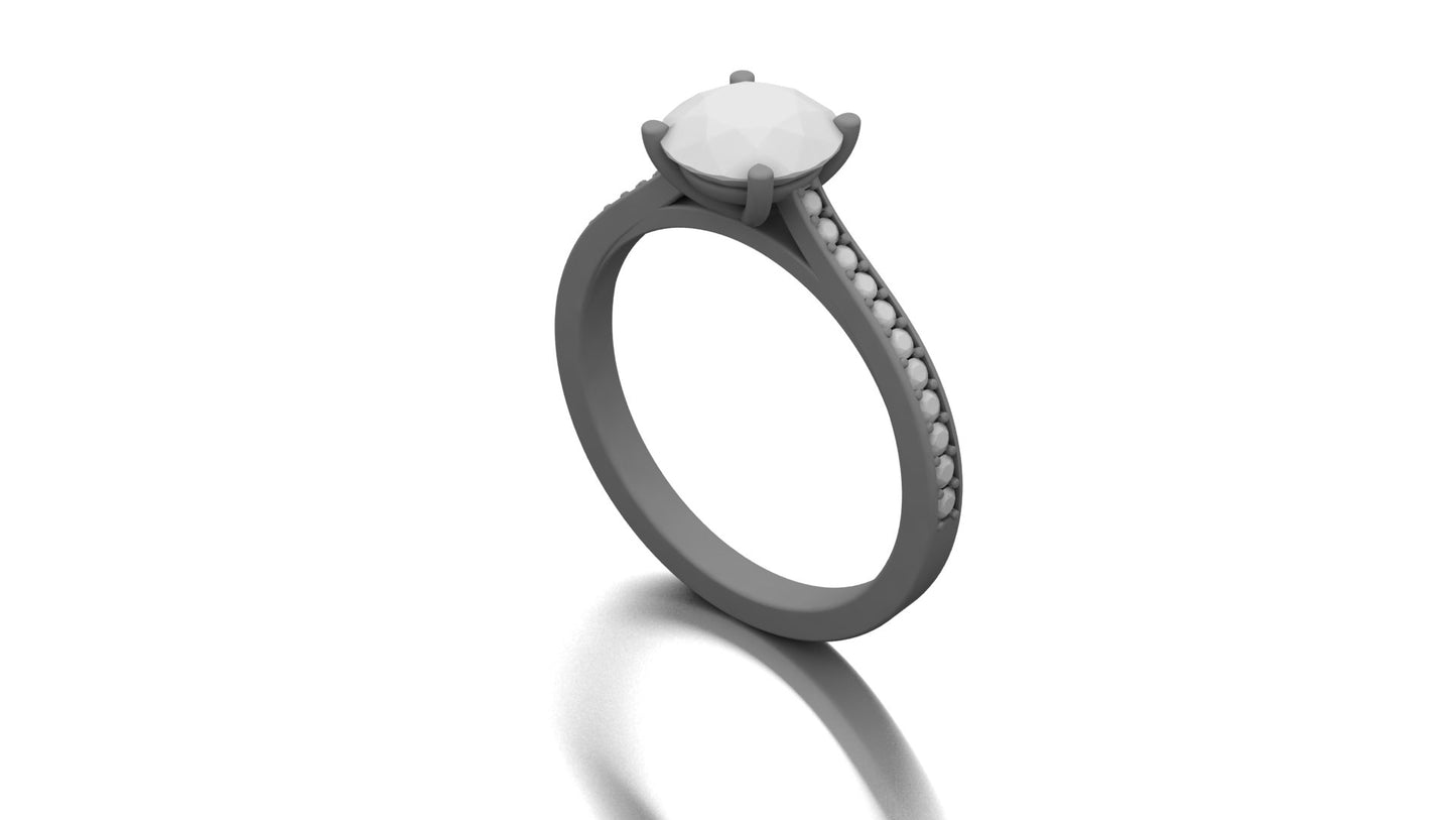Beards Platinum 1.50ct Engagement Ring