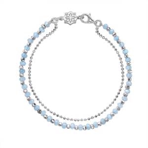Dower & Hall Aquamarine Orissa Bracelet FHCB22-S-AQUA-MED