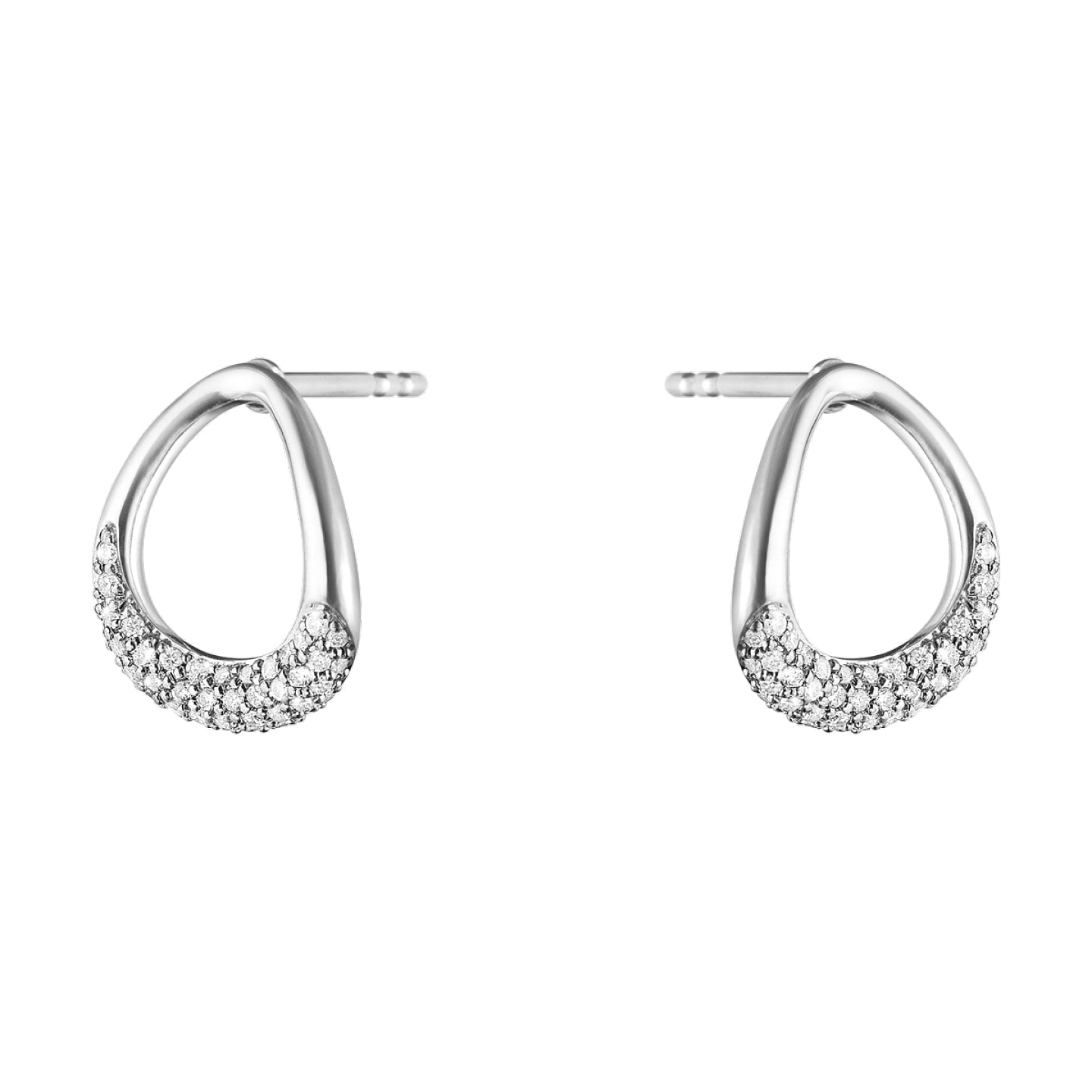 Georg Jensen Offspring Diamond Earrings 10015849