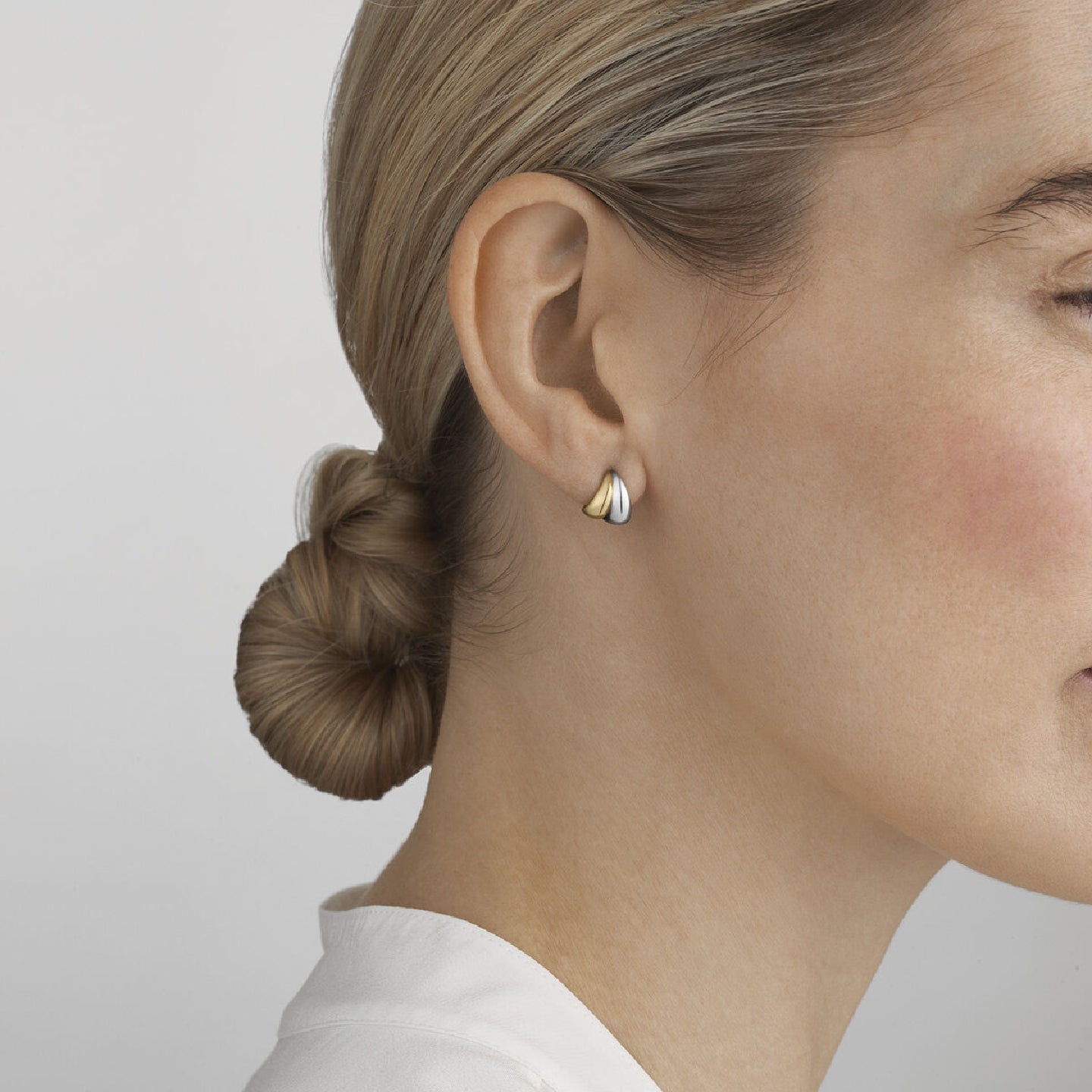 Georg Jensen Curve Earrings 10017501