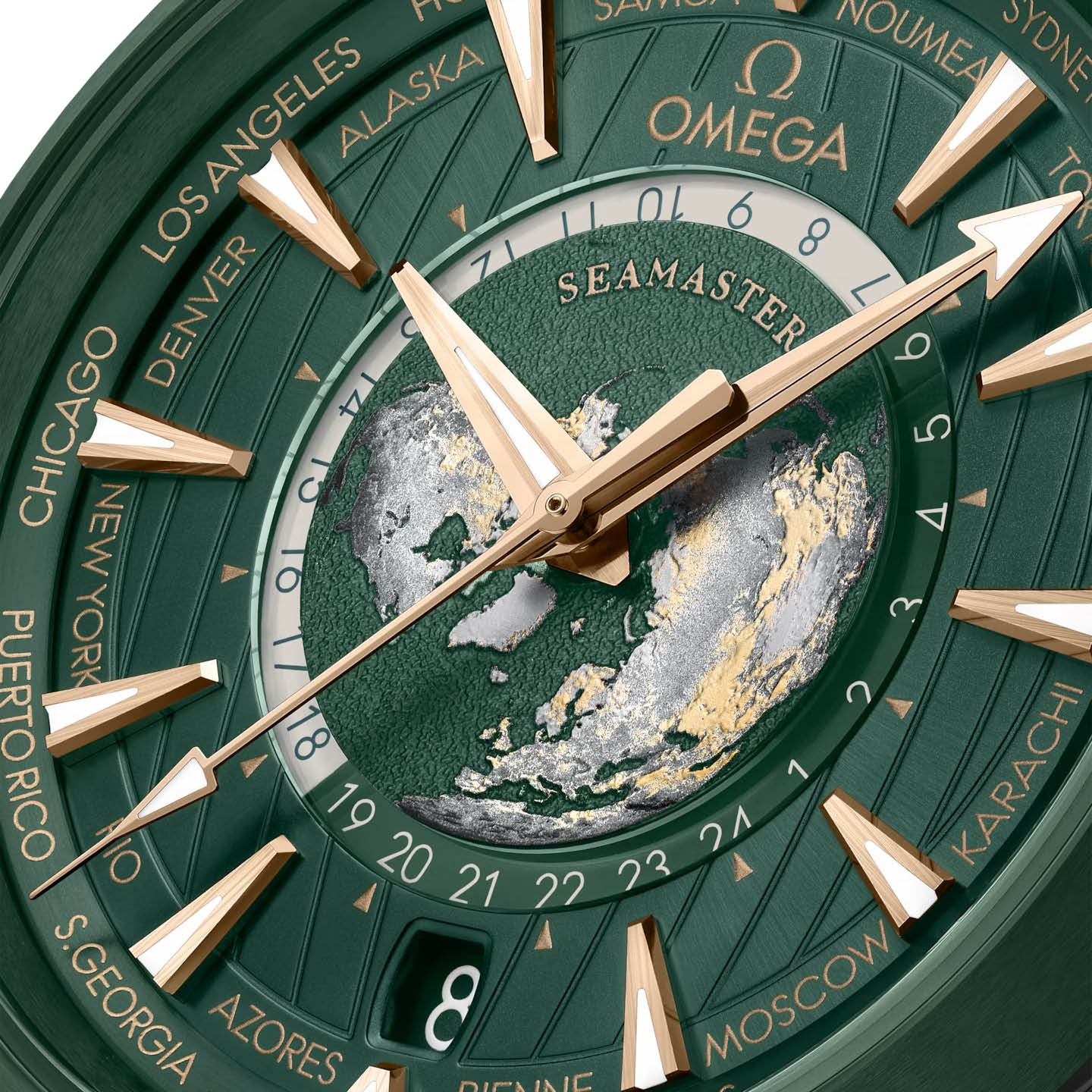 Omega Aqua Terra 150M GMT Worldtimer 220.32.43.22.10.001