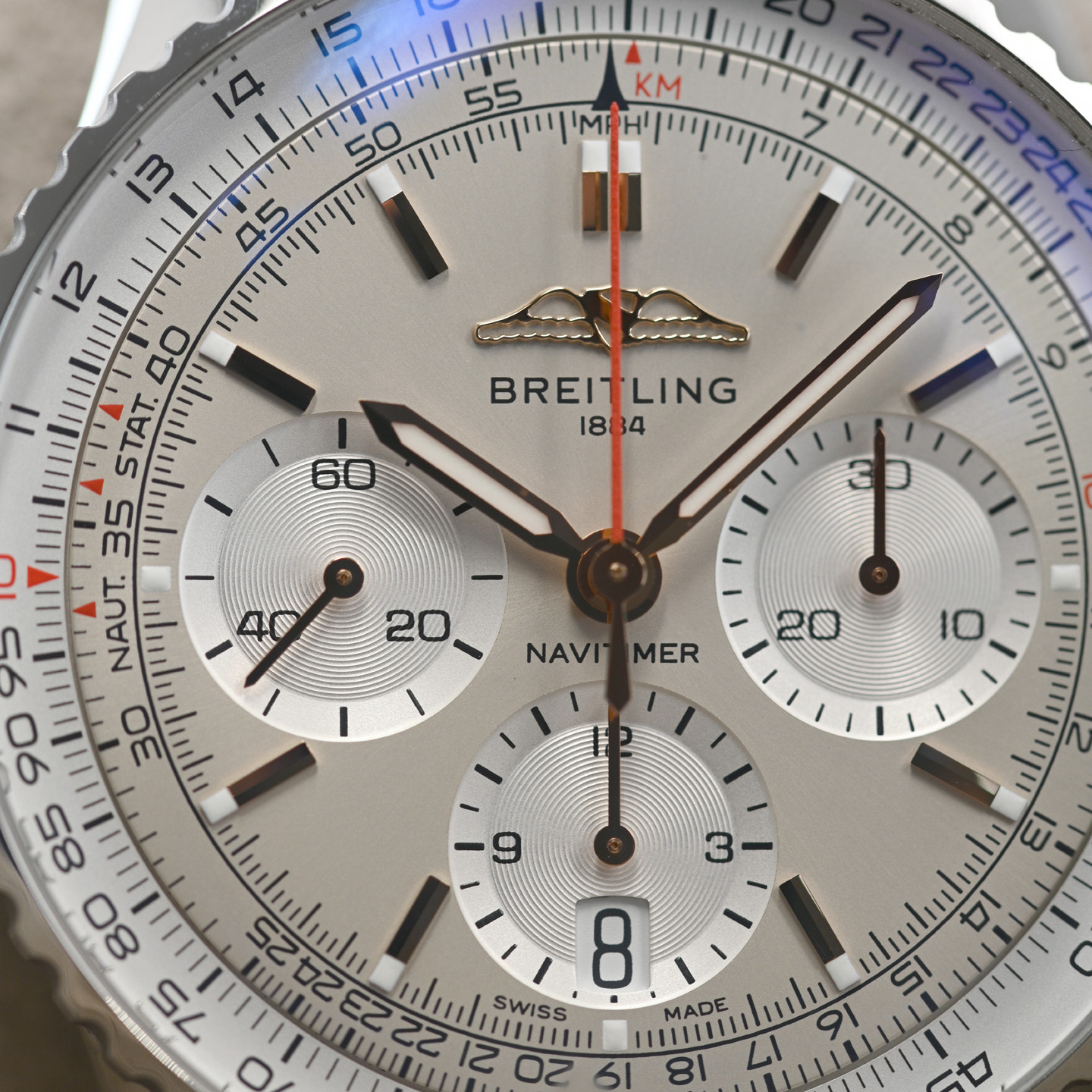 Pre-Owned Breitling Navitimer B01 Chronograph 41mm AB0139211G1A1