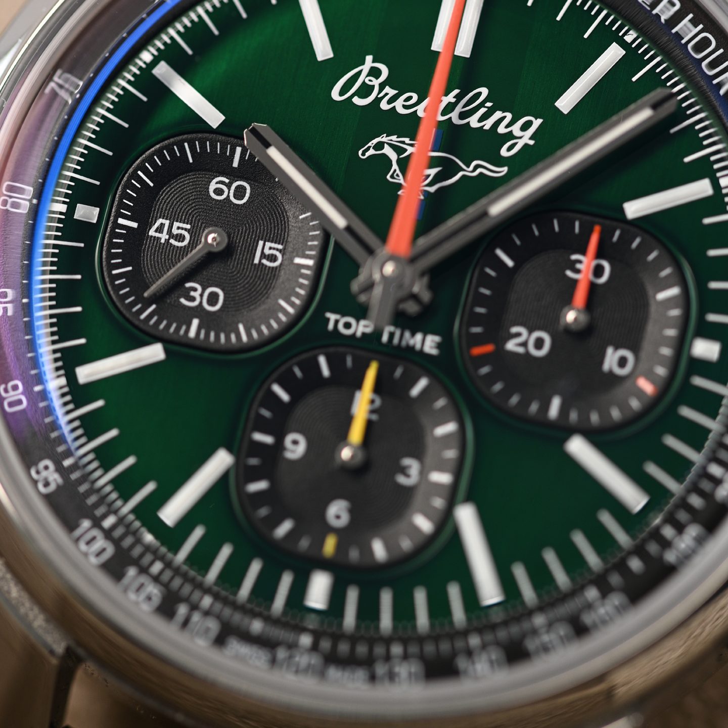 Pre-Owned Breitling Top Time Ford Mustang AB01762A1L1X1