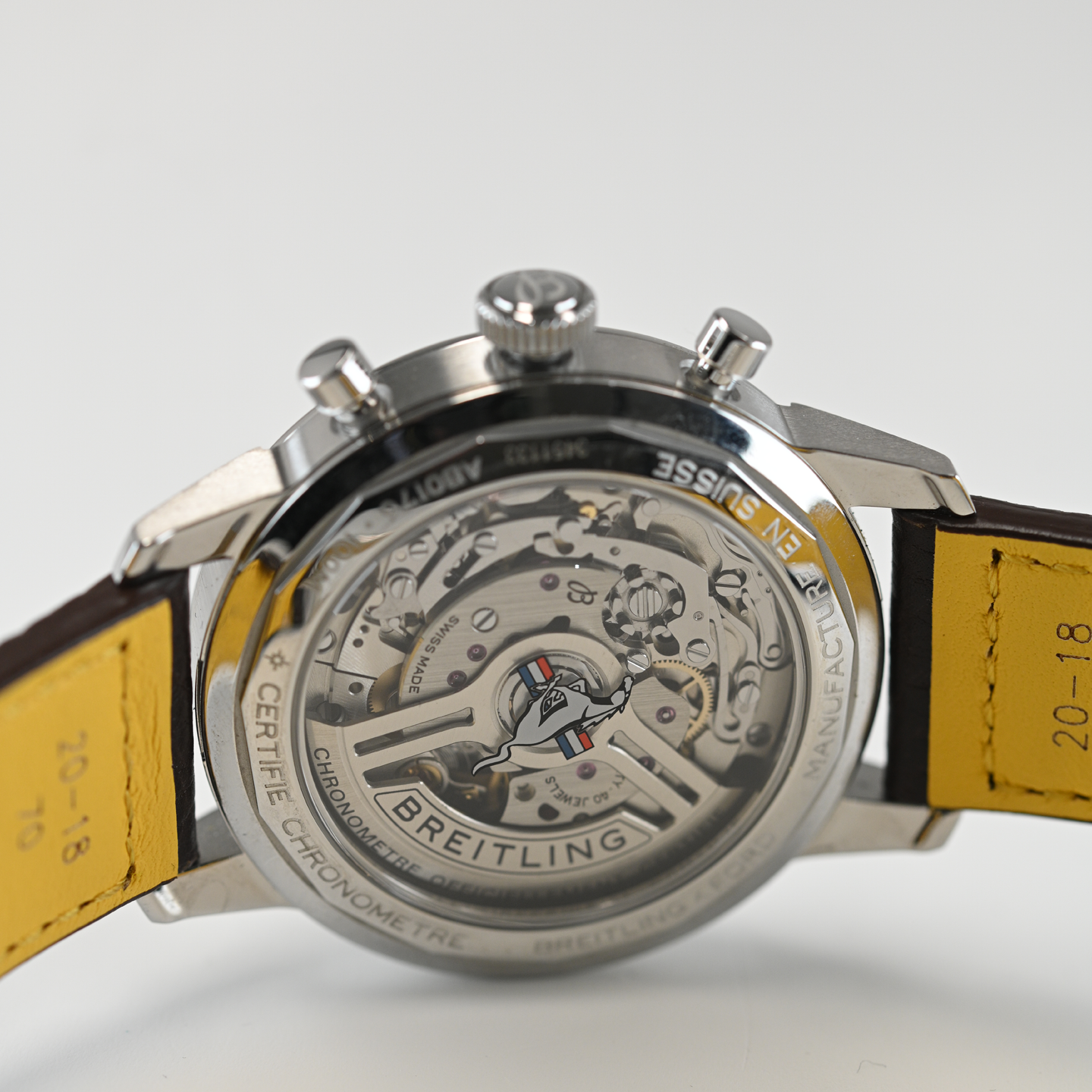 Pre-Owned Breitling Top Time Ford Mustang AB01762A1L1X1