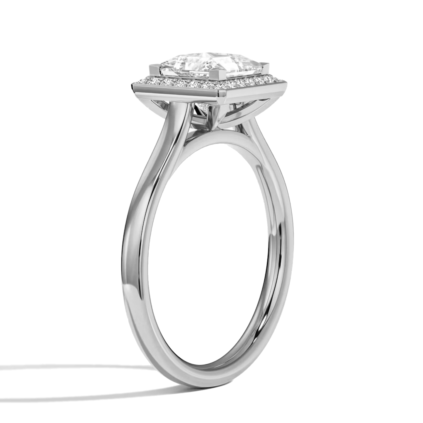 Classic Halo Princess Cut I