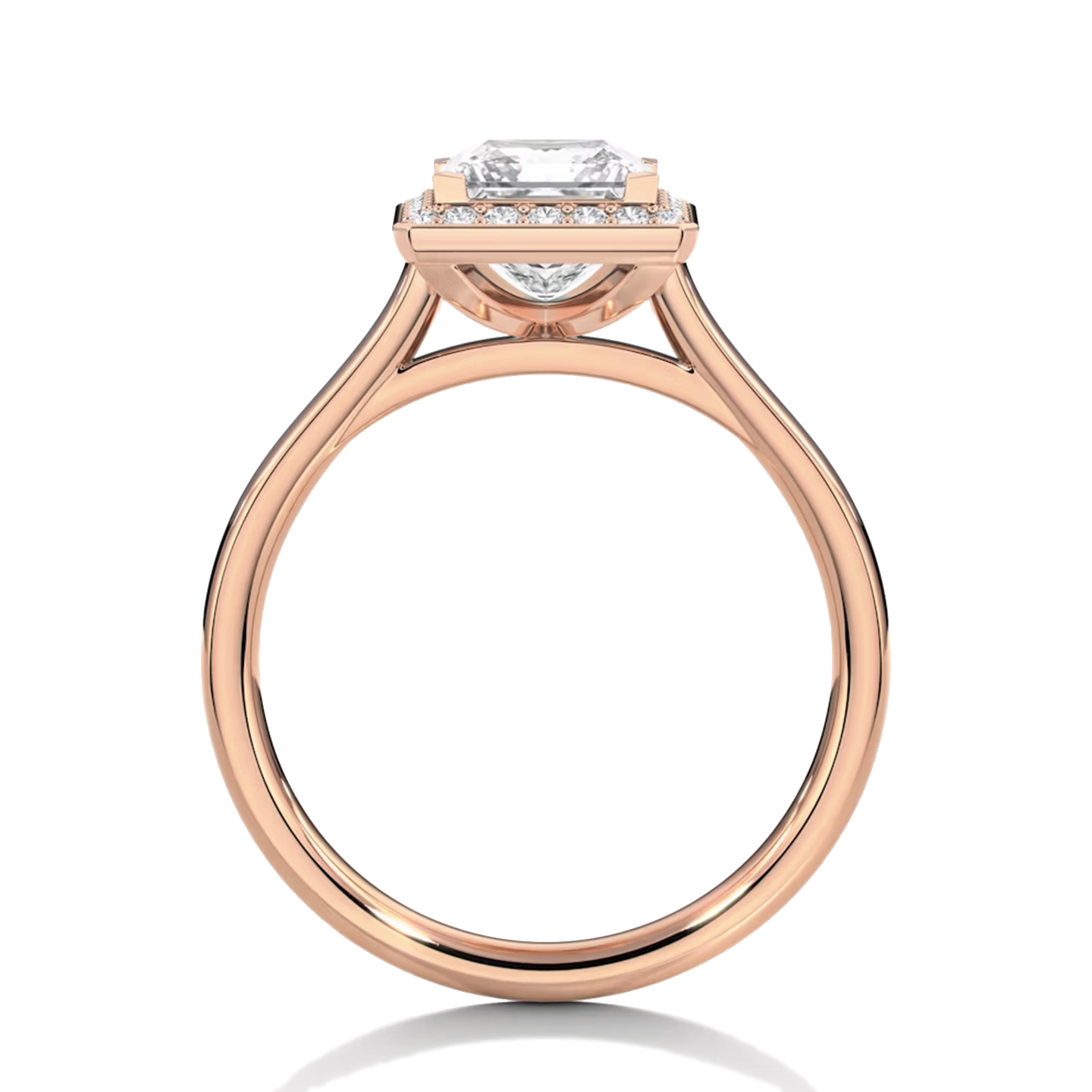 Classic Halo Princess Cut I