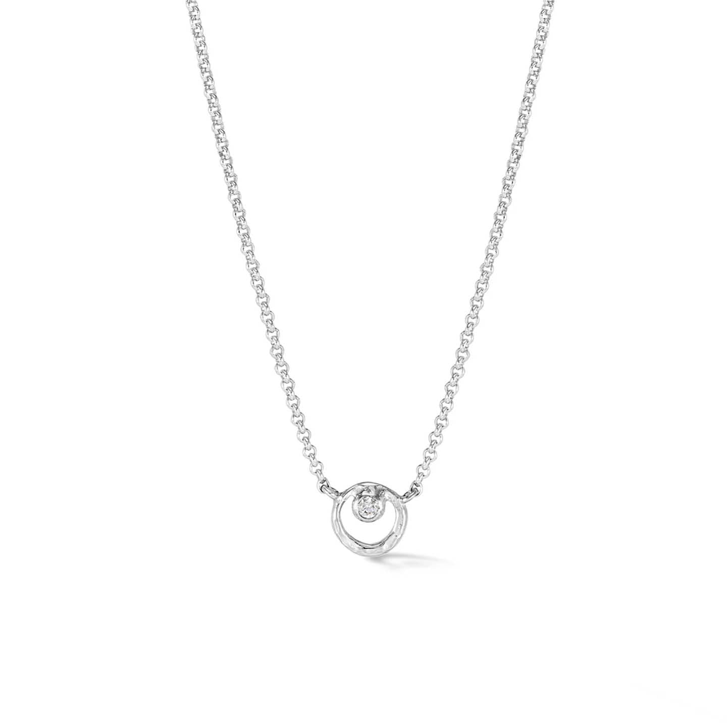 Dower & Hall Sapphire Dewdrop Pendant DNP224-S-18