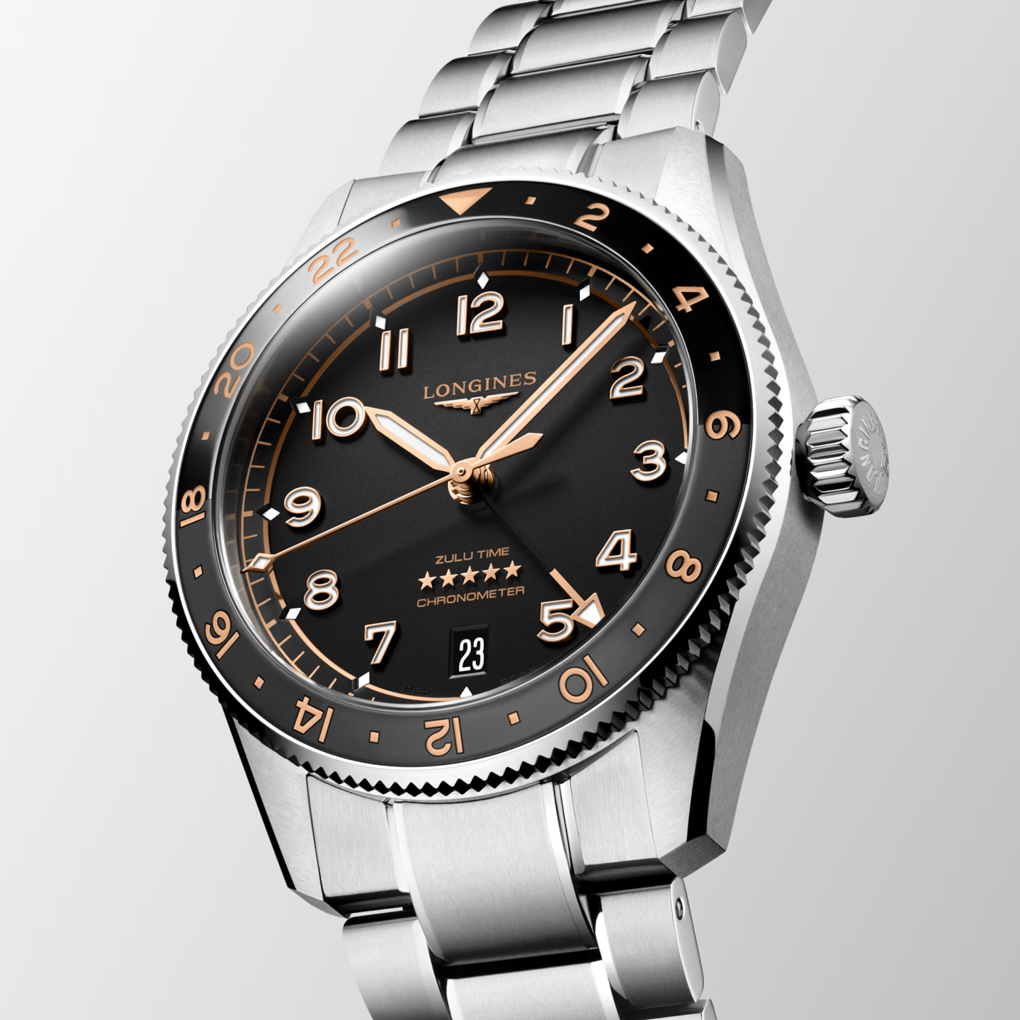LONGINES SPIRIT ZULU TIME L3.802.4.50.6