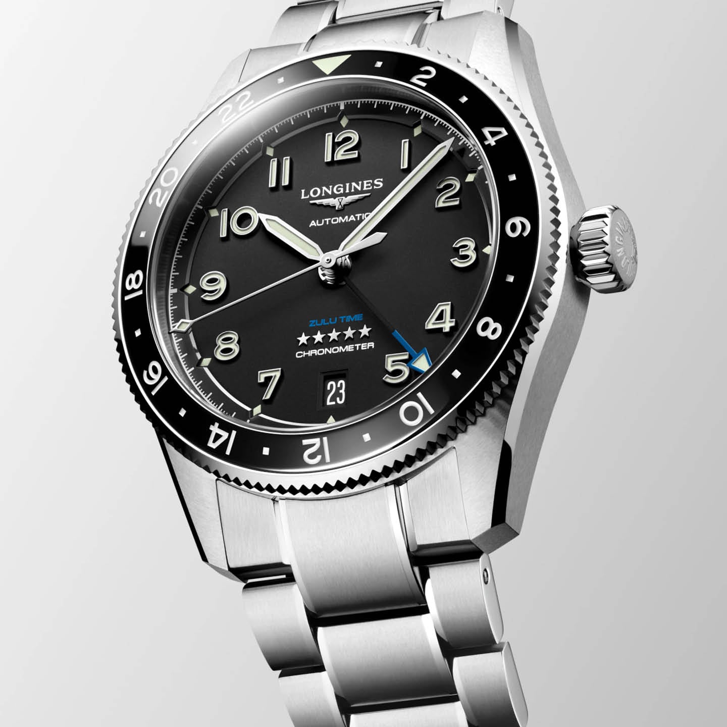 Longines Spirit Zulu Time L3.802.4.53.6