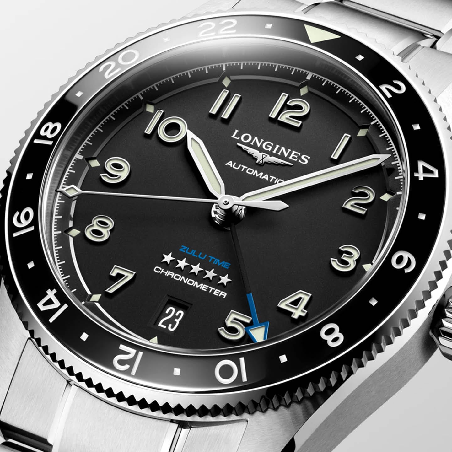 Longines Spirit Zulu Time L3.802.4.53.6