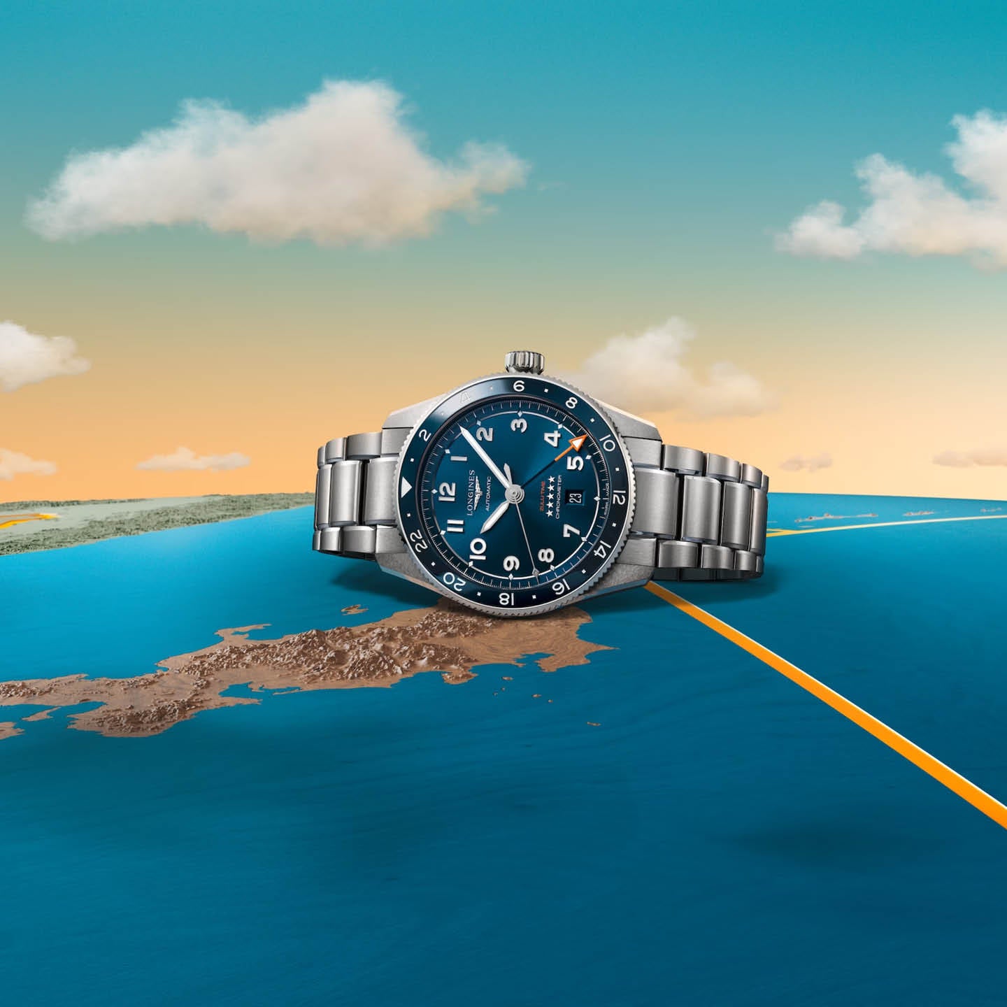 Longines Spirit Zulu Time L3.812.4.93.6