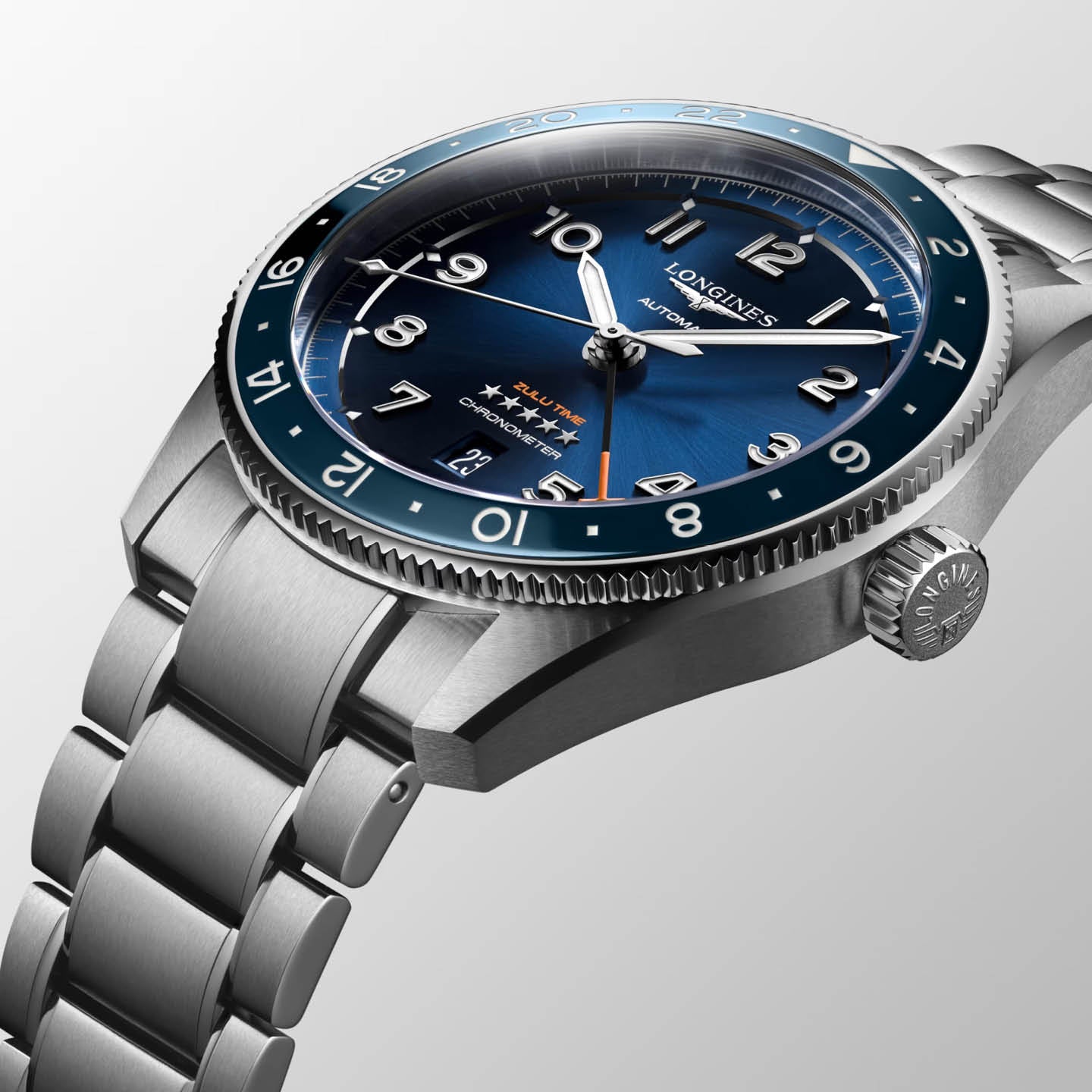 Longines Spirit Zulu Time L3.812.4.93.6