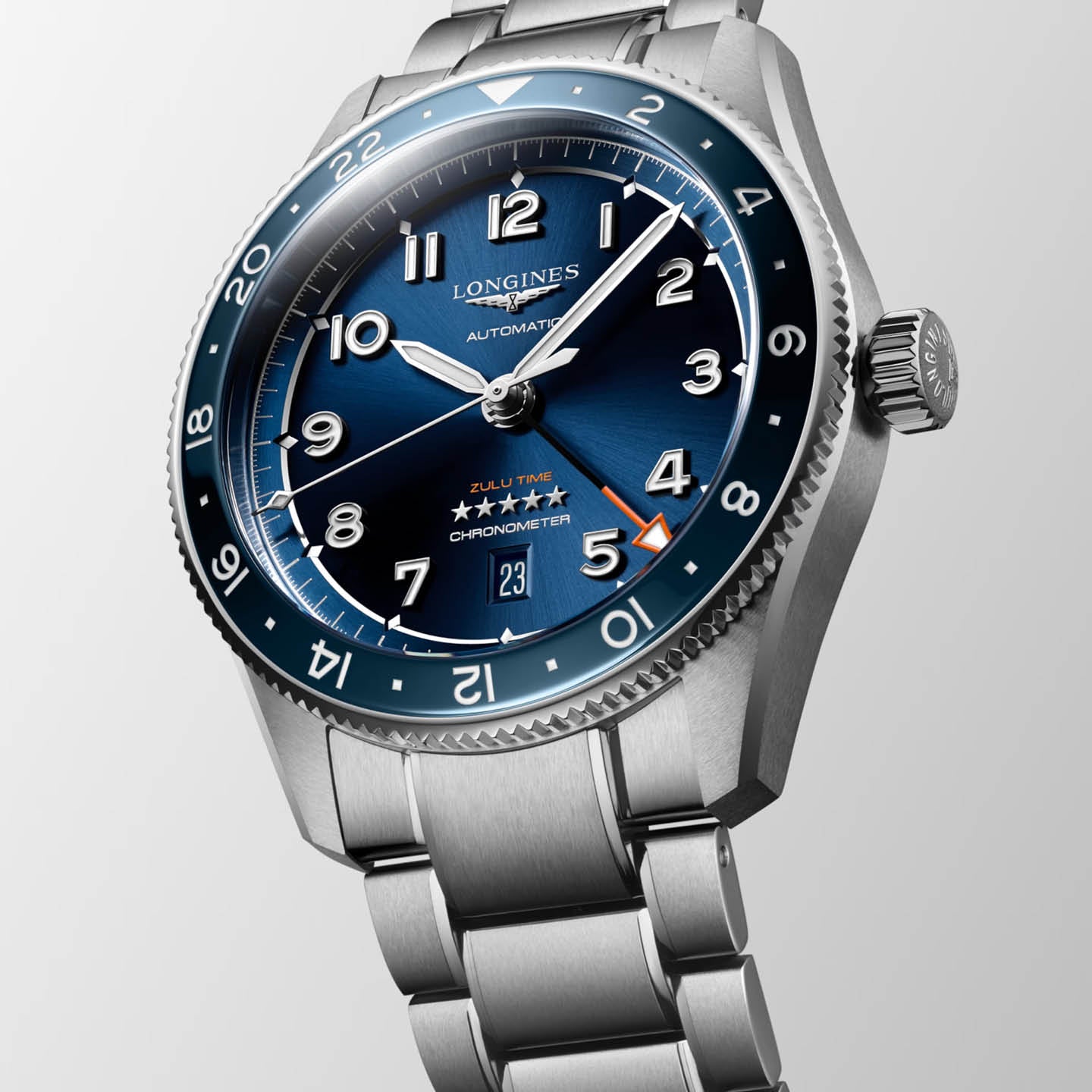 Longines Spirit Zulu Time L3.812.4.93.6