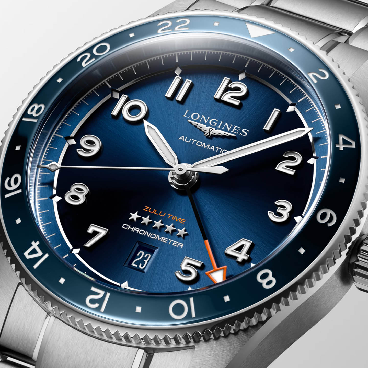 Longines Spirit Zulu Time L3.812.4.93.6