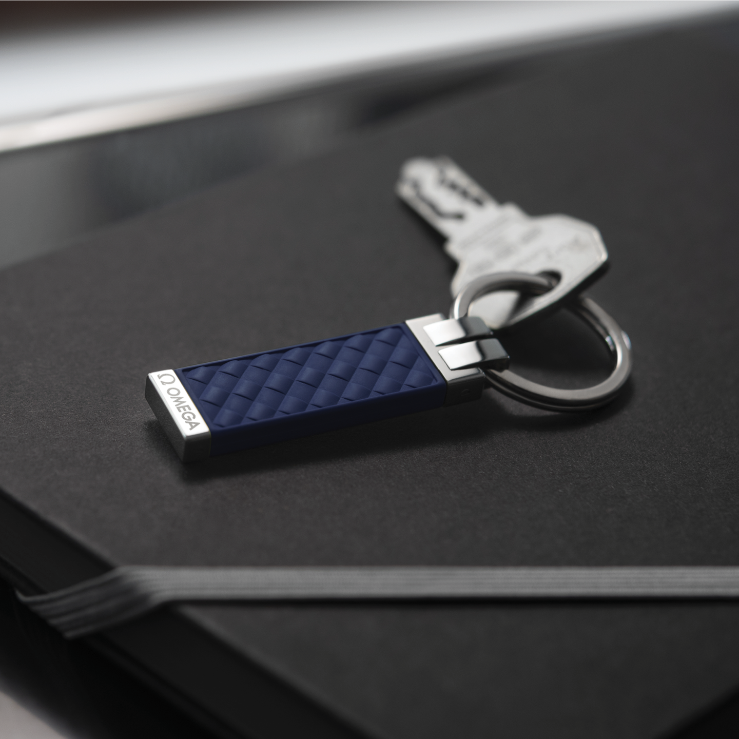 OMEGA Aqua Key Holder Marine Blue