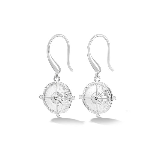 Dower & Hall True North Story Drop Earrings SCE14-S
