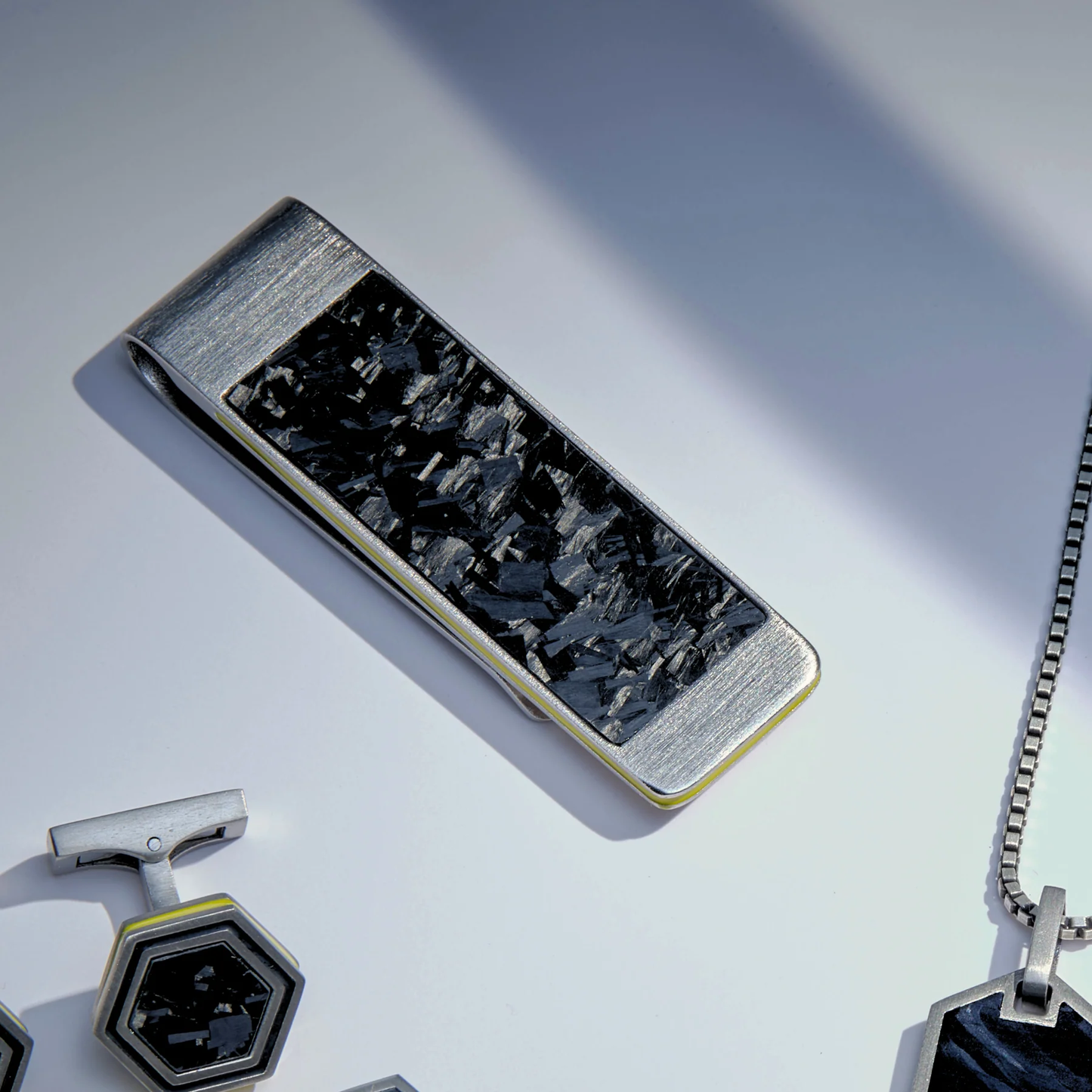 Tateossian Automobili Lamborghini Hex Money Clip