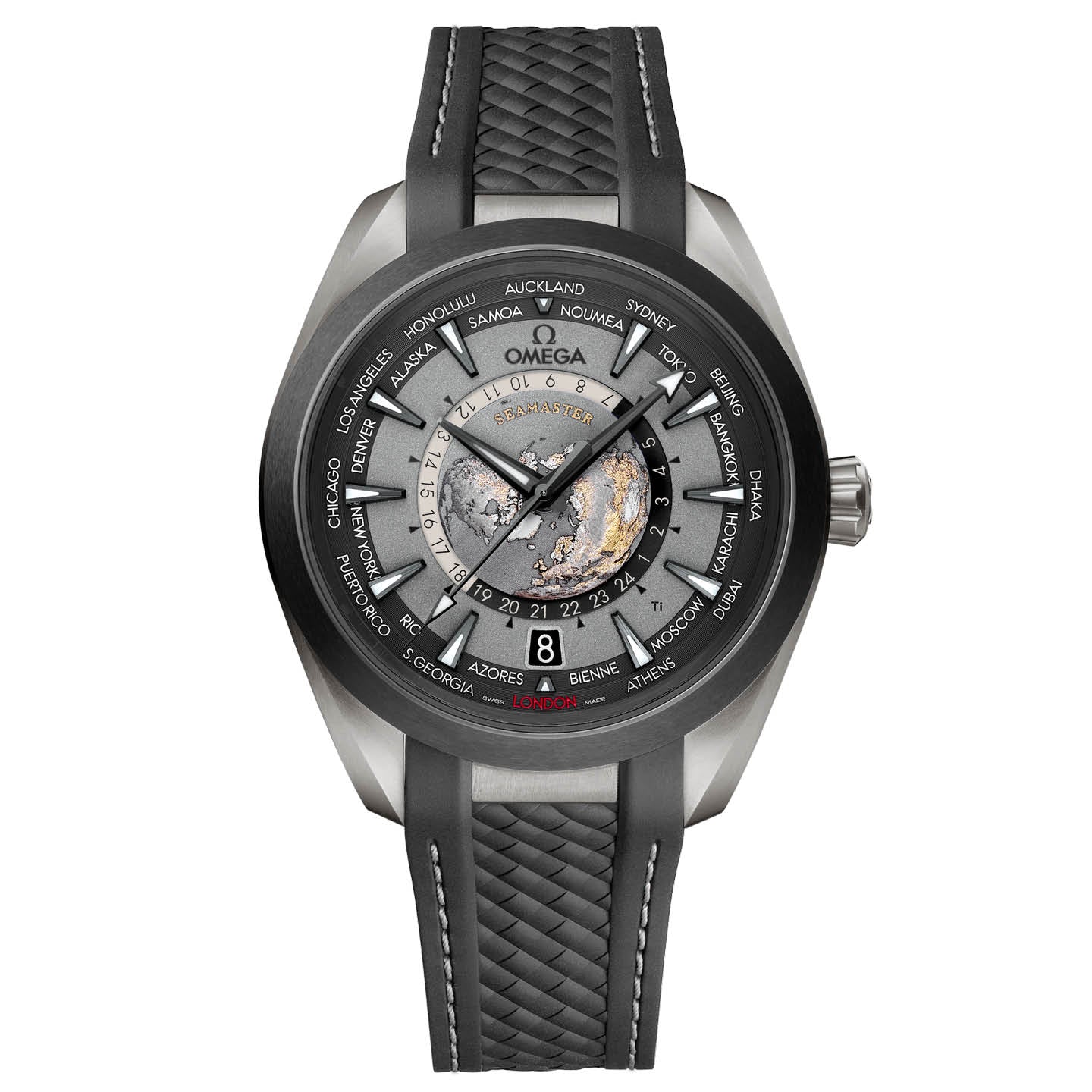 Omega Aqua Terra 150M GMT Worldtimer 220.92.43.22.99.001