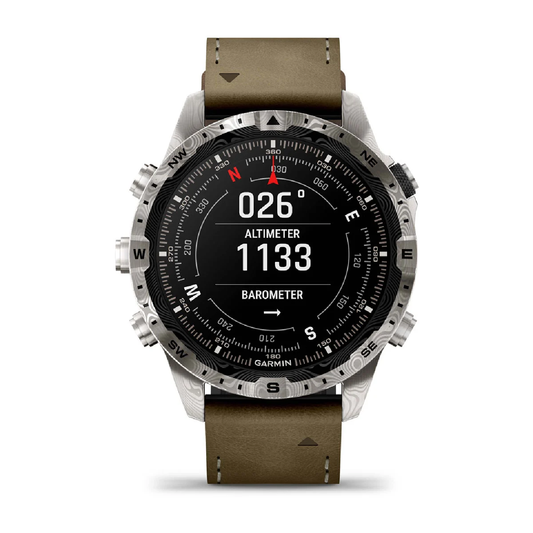 Garmin MARQ Adventurer (Gen 2) – Damascus Steel Edition 010-03393-31