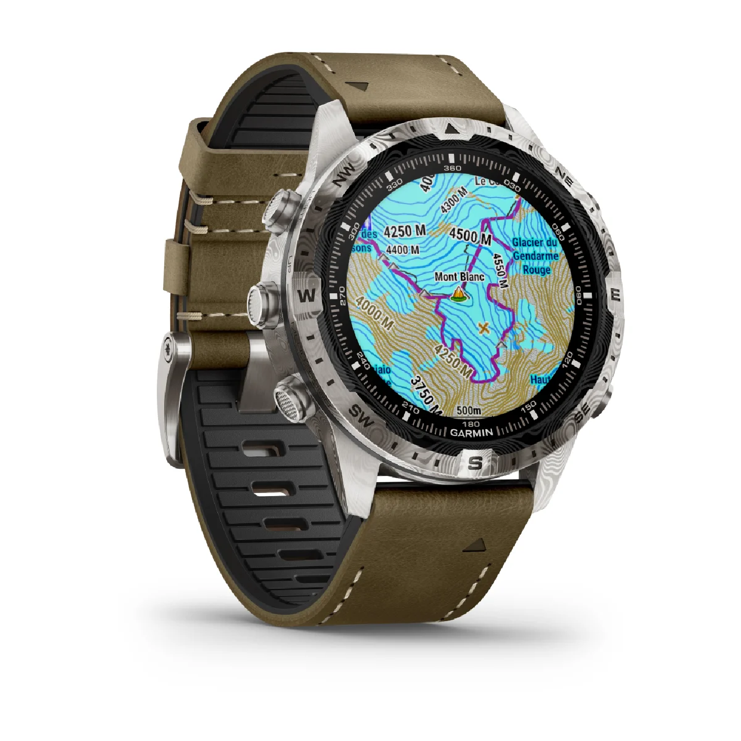 Garmin MARQ Adventurer (Gen 2) – Damascus Steel Edition 010-03393-31