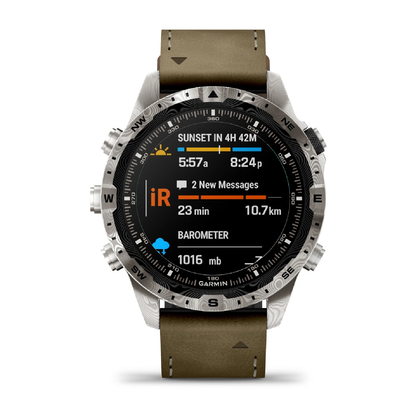 Garmin MARQ Adventurer (Gen 2) – Damascus Steel Edition 010-03393-31