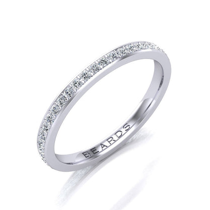 Beards Platinum & Diamond Eternity Ring