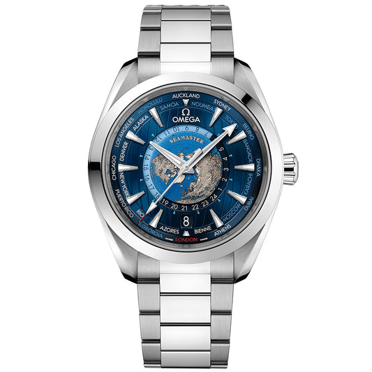 Omega Aqua Terra 150M GMT Worldtimer 220.10.43.22.03.001