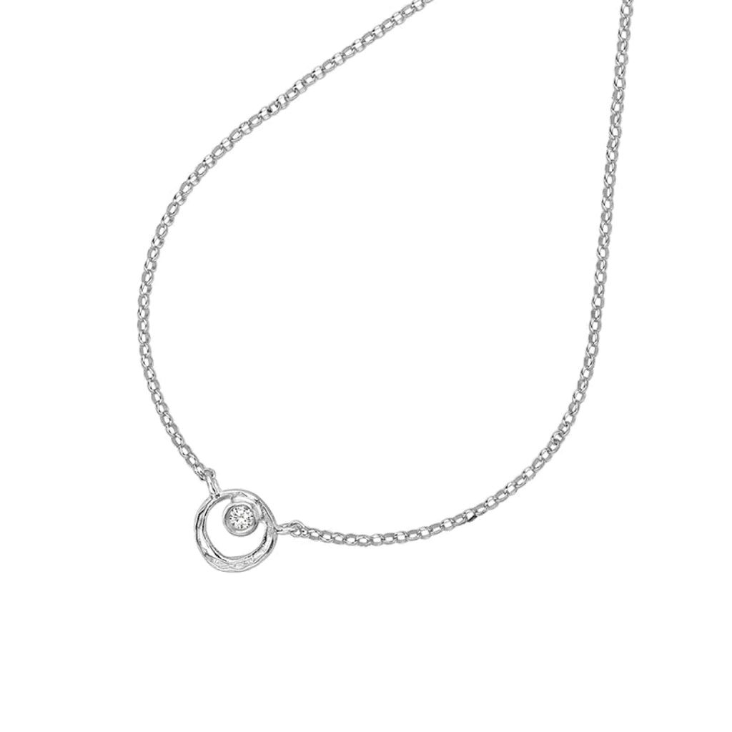 Dower & Hall Sapphire Dewdrop Pendant DNP224-S-18