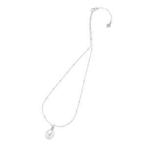 Dower & Hall Timeless Freshwater Pearl Pendant PLP41-S-WP-18