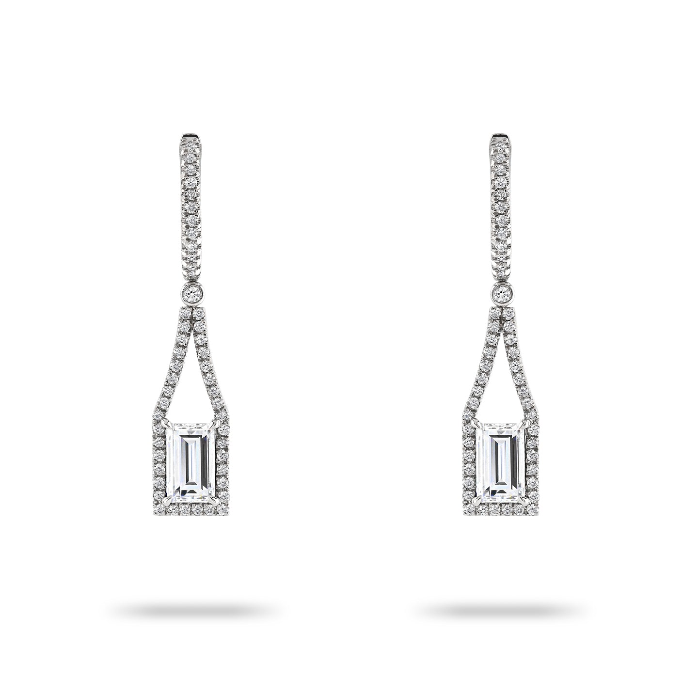 Diamond Drop Earrings