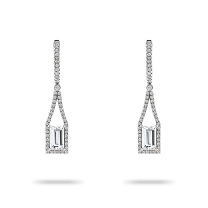 Diamond Drop Earrings