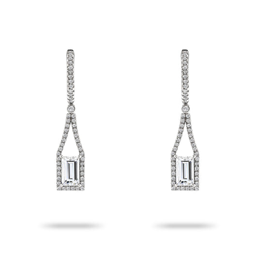 Diamond Drop Earrings