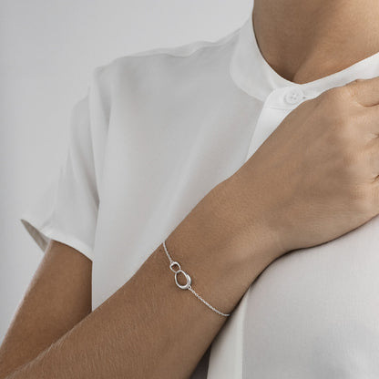 Georg Jensen Offspring Interlocking Bracelet 10012370