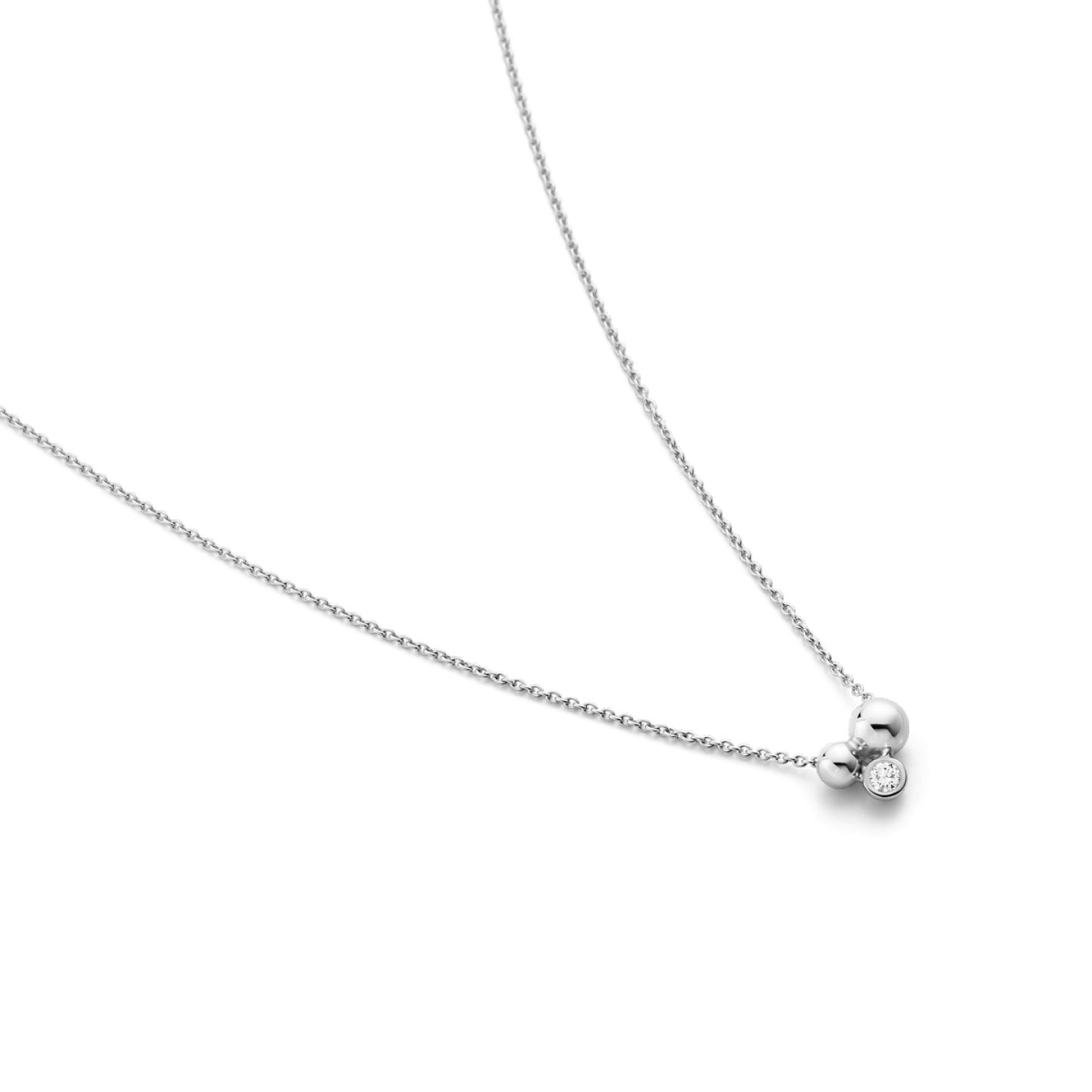 Georg Jensen Moonlight Grapes Diamond Necklace 20000713