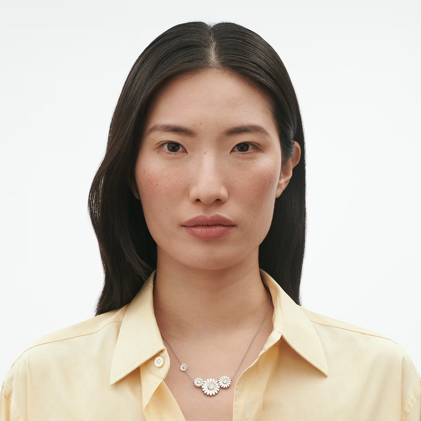 Georg Jensen Four Daisy Necklace 20001533