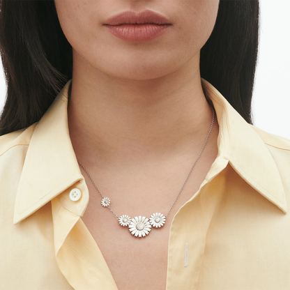 Georg Jensen Four Daisy Necklace 20001533