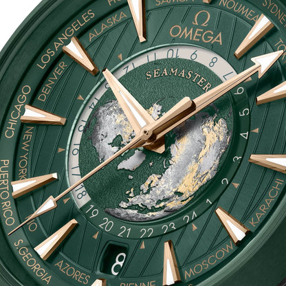 Omega Aqua Terra 150M GMT Worldtimer 220.30.43.22.10.001