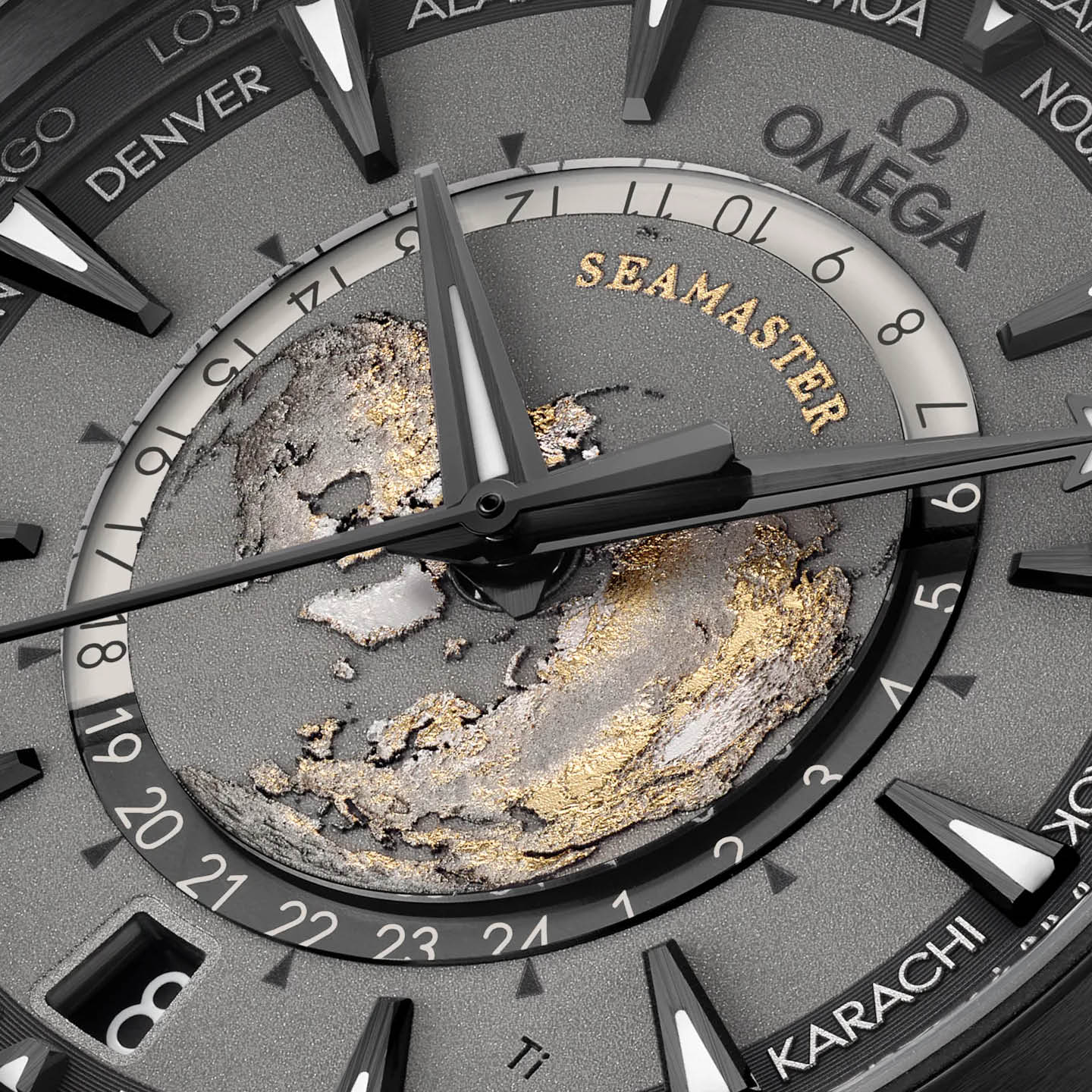 Omega Aqua Terra 150M GMT Worldtimer 220.92.43.22.99.001