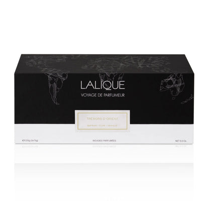 Lalique Set of 3 Oriental Treasures Scented Candles