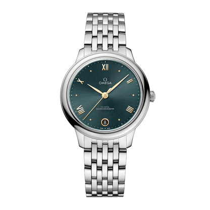 Omega DeVille 34mm Bi Colour Green Dial