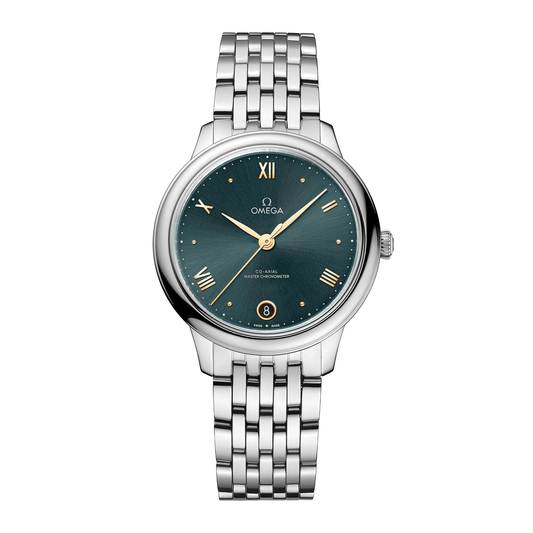 Omega DeVille 34mm Bi Colour Green Dial