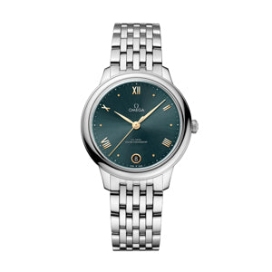 Omega DeVille 34mm Bi Colour Green Dial