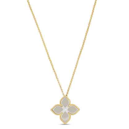 Roberto Coin Princess Flower Diamond Pendant ADR777CL0652_YW