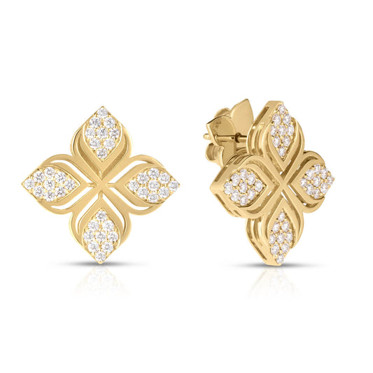 Roberto Coin Arabesque Flower Earrings ADR777EA3606_Y