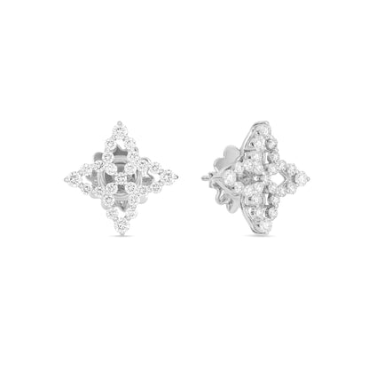 Roberto Coin Diamond Princess Earrings ADR888EA2573 W