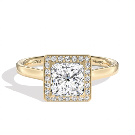 Classic Halo Princess Cut I