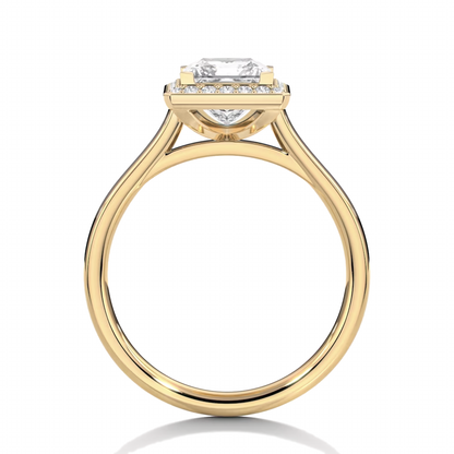 Classic Halo Princess Cut I