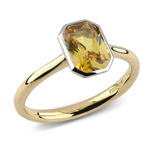 Beards Jewellers Yellow Sapphire Dress Ring