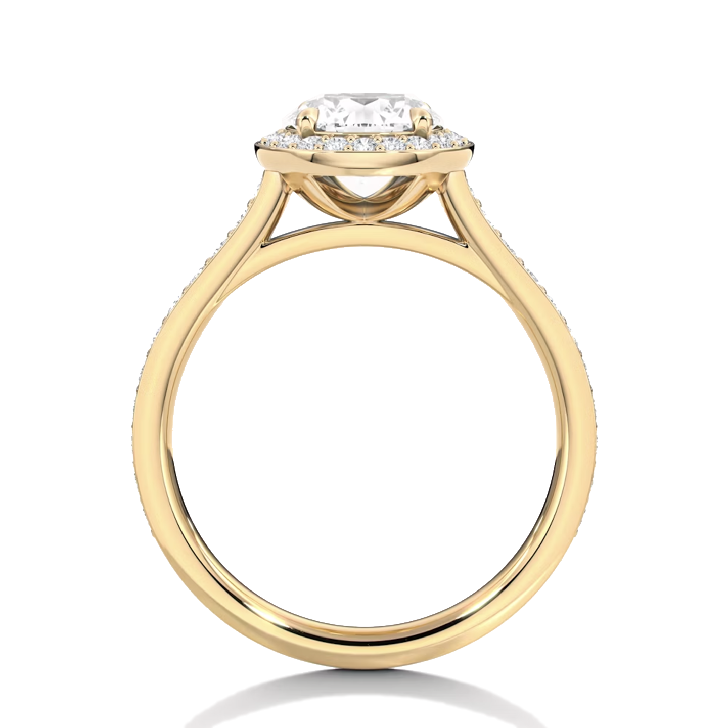 Classic Halo Pavé I